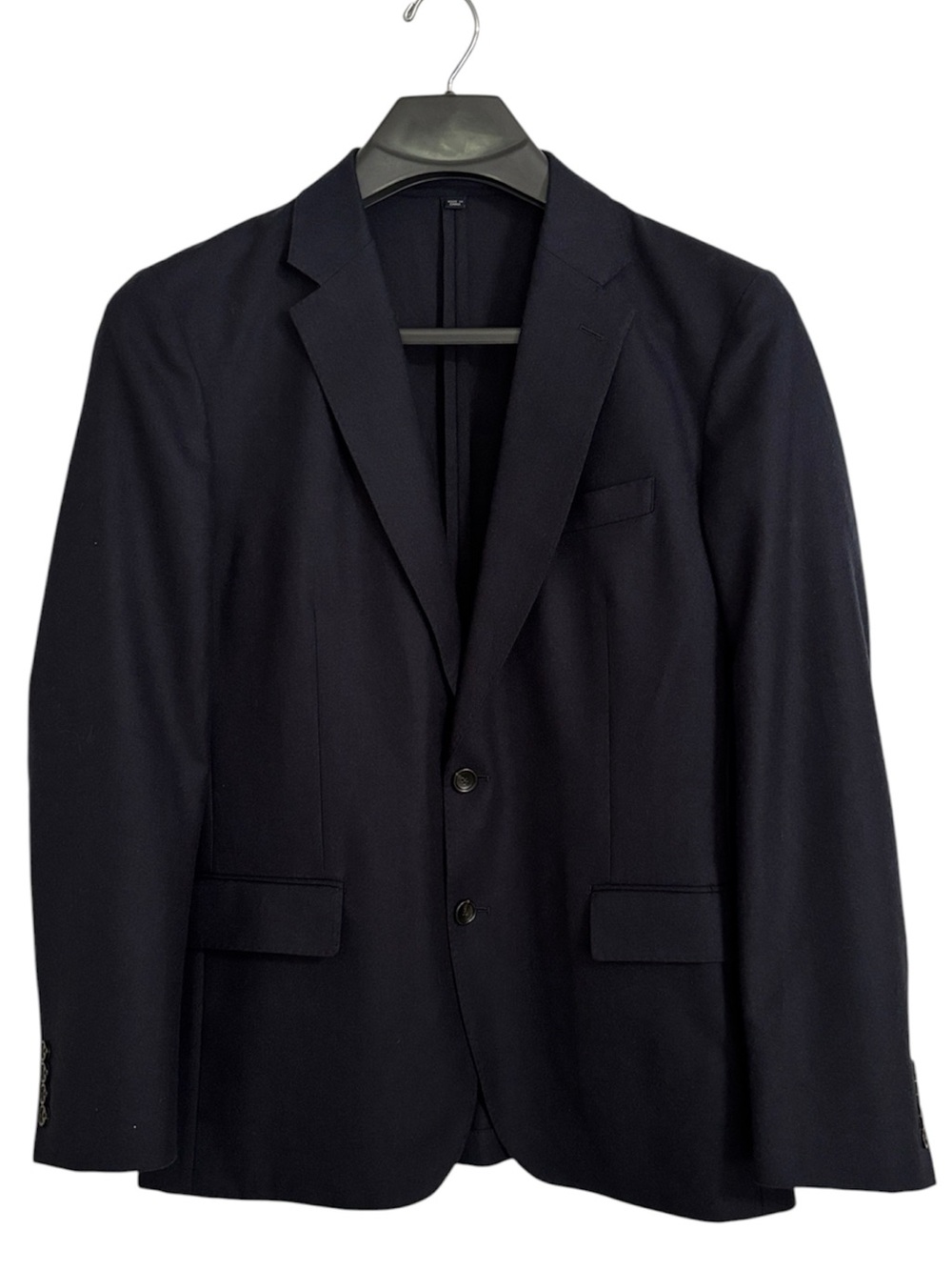 J. Crew Ludlow Men's Classic Navy Blazer - Size 42R. Cotton/Wool blend.